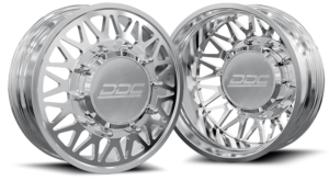 The Mesh 8 polished alloy wheel by DDC Wheels