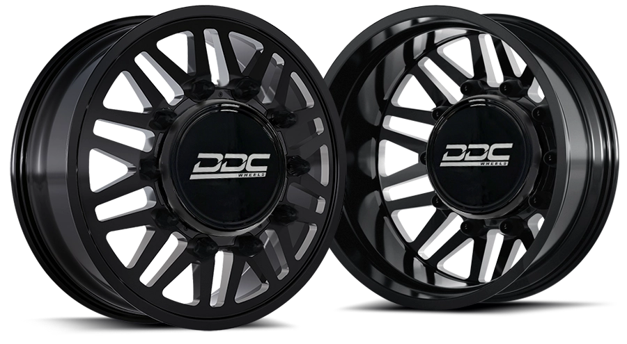The Aftermath 8 black wheel by DDC Wheels