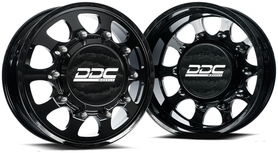 The Shield gloss black wheel by DDC Wheels