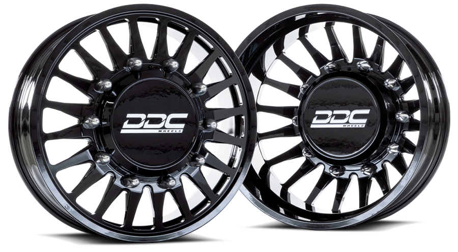 The Spoke forged black wheel by DDC Wheels
