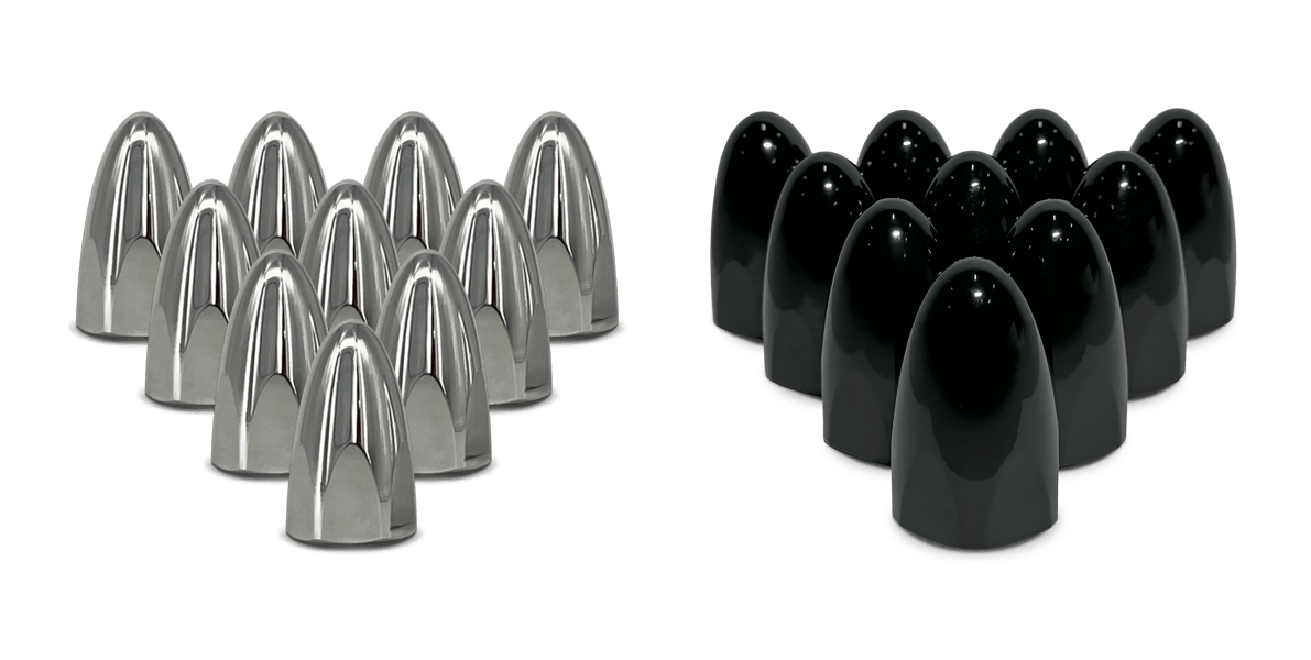 DDC Hex Lug Covers for Dual Wheel Trucks – Updated Design