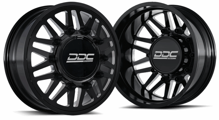 The Aftermath Cast 8 black wheel with shadow by DDC Wheels
